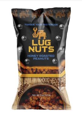 TFOLNHR - (12) 5 oz. Honey Roasted Peanuts