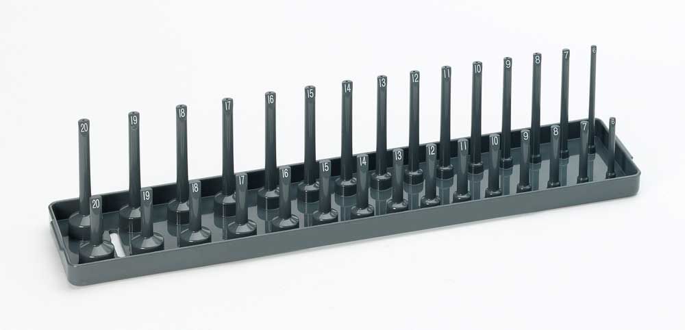 HA3802 - 3/8" Drive Metric Two Row Socket Tray