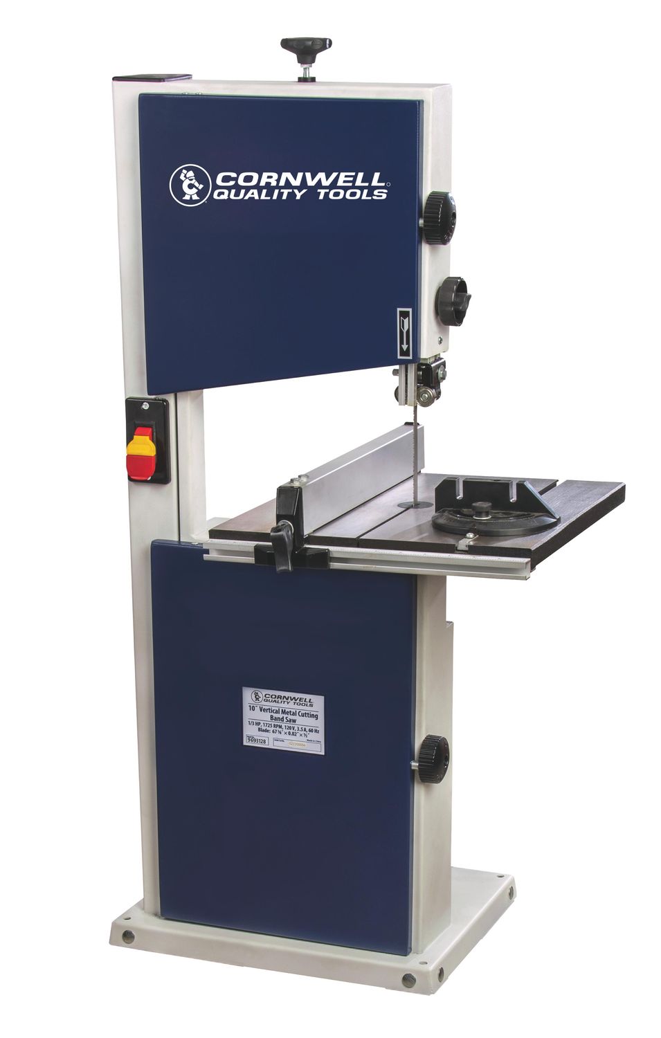 LJ9693128 - 10" Metal Cutting Vertical Band Saw