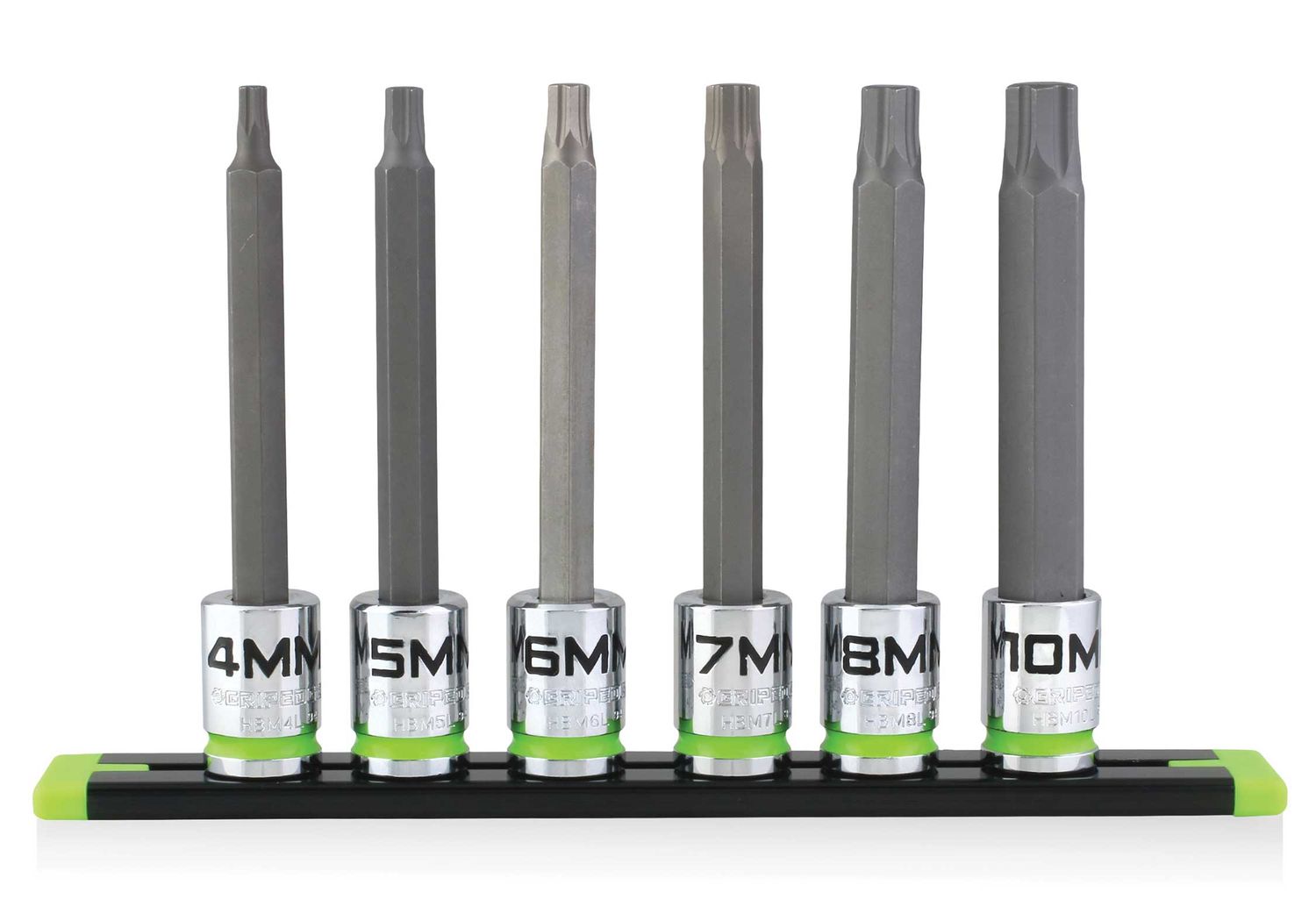 GEHBM6LS - 6 Piece 3/8" Drive Long Metric Hex Driver Set