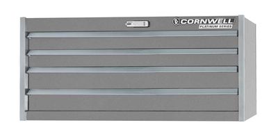 CTSPPE564CCD - (BTO) PLATINUM PLUS™ 56" 4-Drawer Chest, Carbide/Chrome Trim
