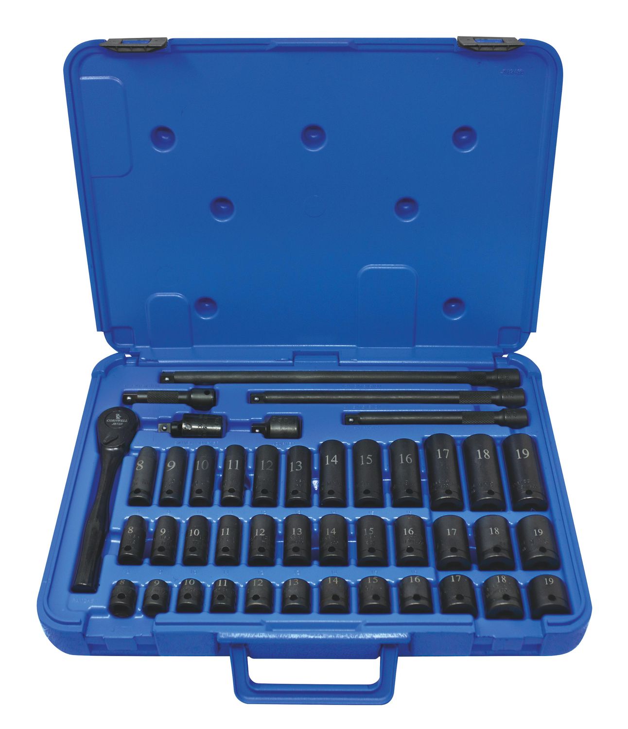 TSMI243SS - 43 Piece 3/8” Drive Metric Power Super Set, 6 Point