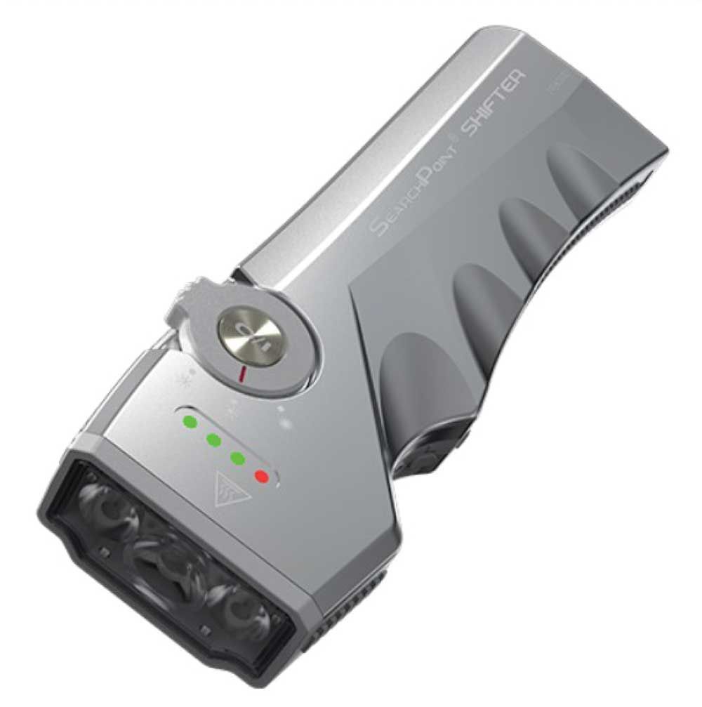 MXN04040 - SearchPoint® SHIFTER Rechargeable Flashlight, Silver