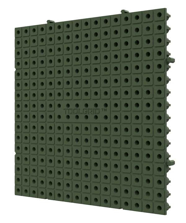 MTS52034 - Toolgrid™ 6" x 6" Modular Board, Valor Green (16-Piece)