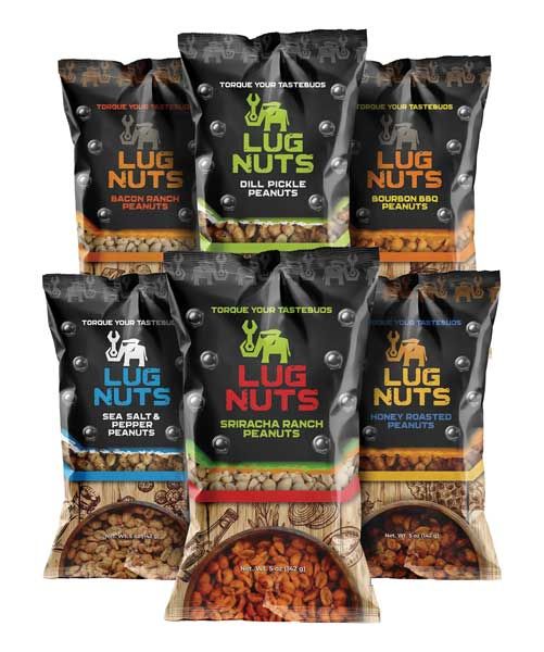 TFOLNVP - (12) 5 oz. Variety Pack Peanuts
