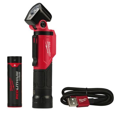 MWE211321 - USB Rechargeable Pivoting Flashlight