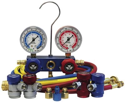 MCLC89772AYF - R1234yf / R134a Premium Dual Manifold Gauge Set