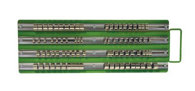 CTG444G - Multi-Drive Socket Rack Tray - Neon Green