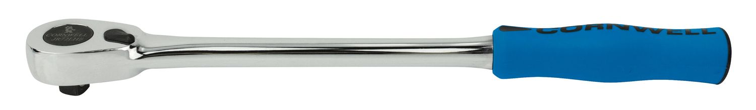 JR72LHB - 3/8" Drive 12" 72-Tooth Handled Ratchet, Blue