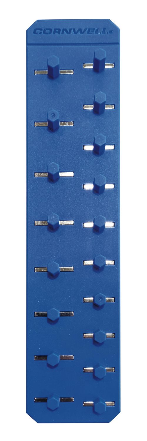 ECMR218B - 18 Piece 3/8" Drive Blue Magnetic Socket Double Rail