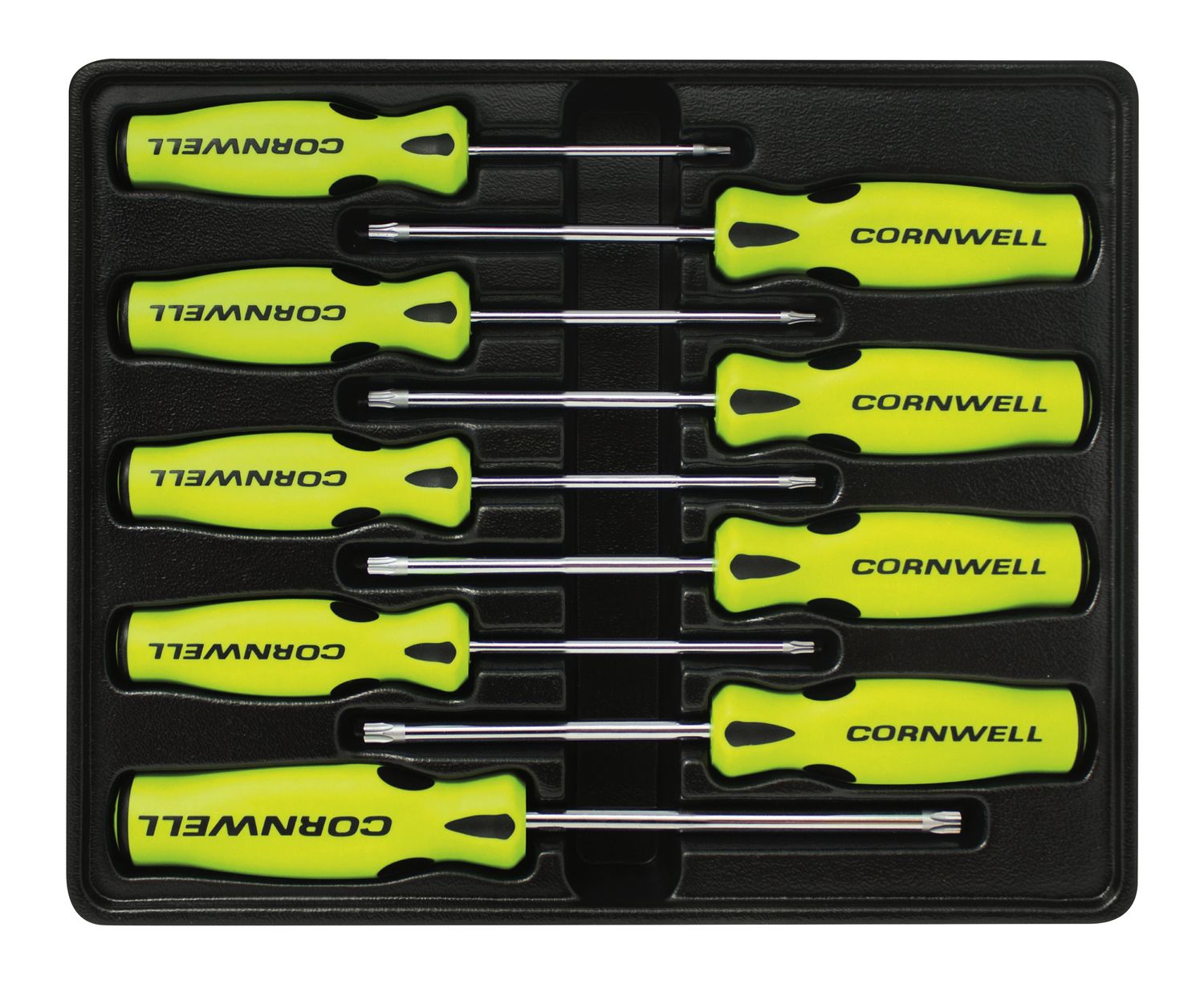 CSD89SSY - 9 Piece Star Screwdriver Set, Yellow