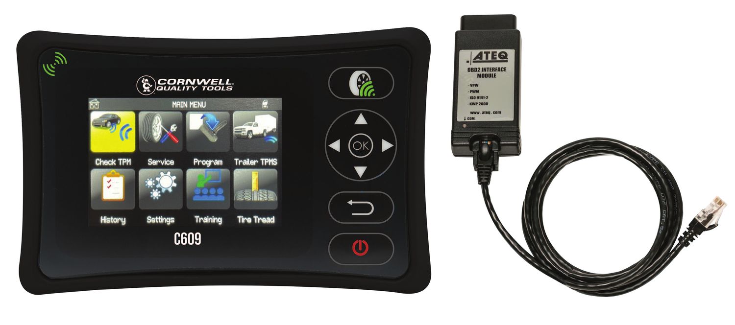 ATQC609 - Complete TPMS Diagnostic Kit w/ OBD Module
