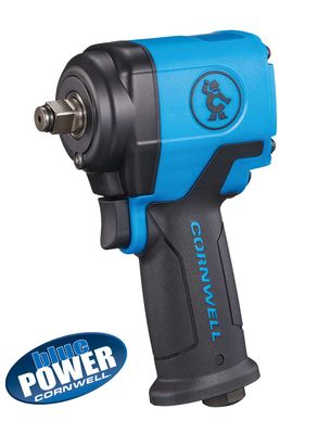CAT5312 - 1/2” Cornwell® bluePOWER® Stubby Impact Wrench