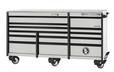 CTSPPR8414KVP - PLATINUM PLUS™ 84” 14-Drawer Triple Bank Cabinet, Vapor