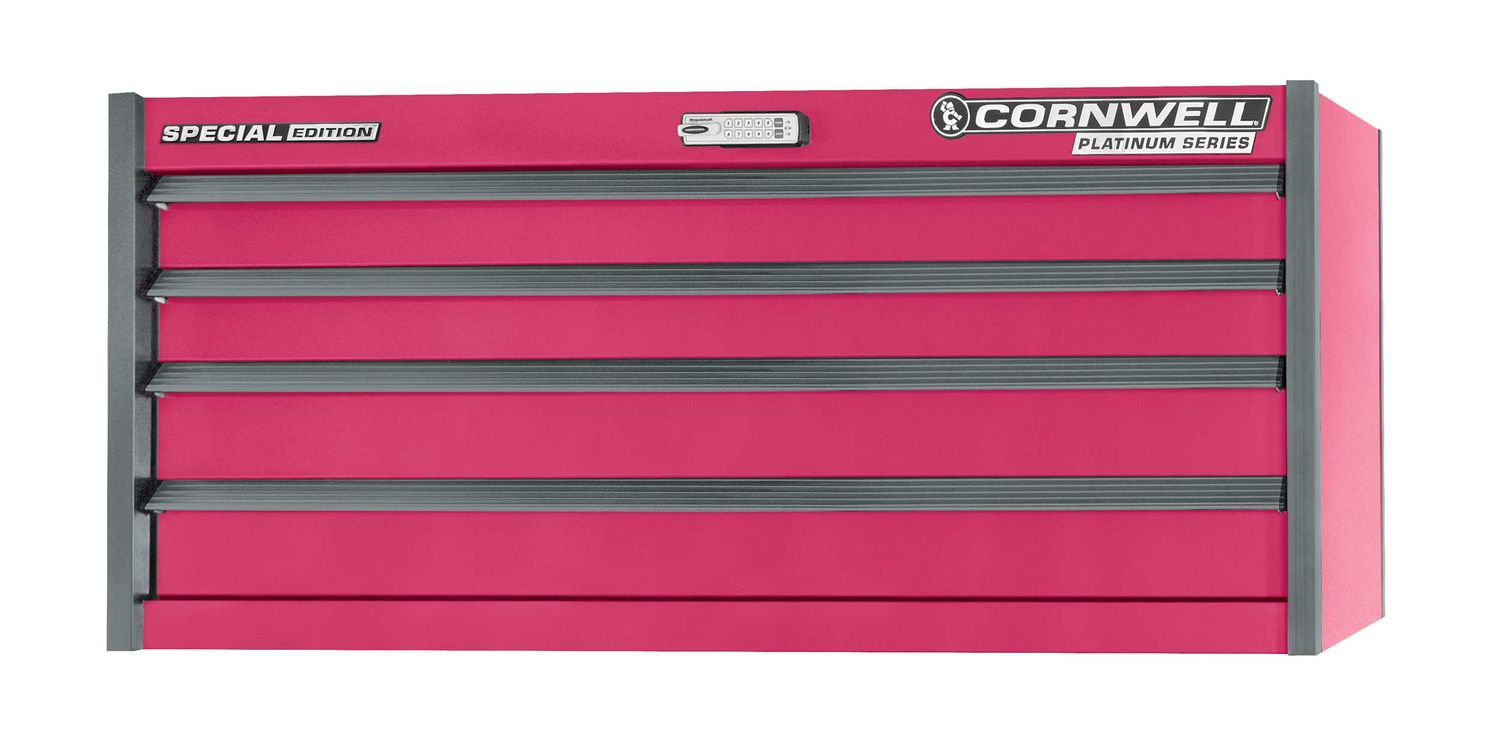 CTSPPE564LSF - (BTO) PLATINUM PLUS™ 56” 4-Drawer Chest, Starfire/Gunmetal