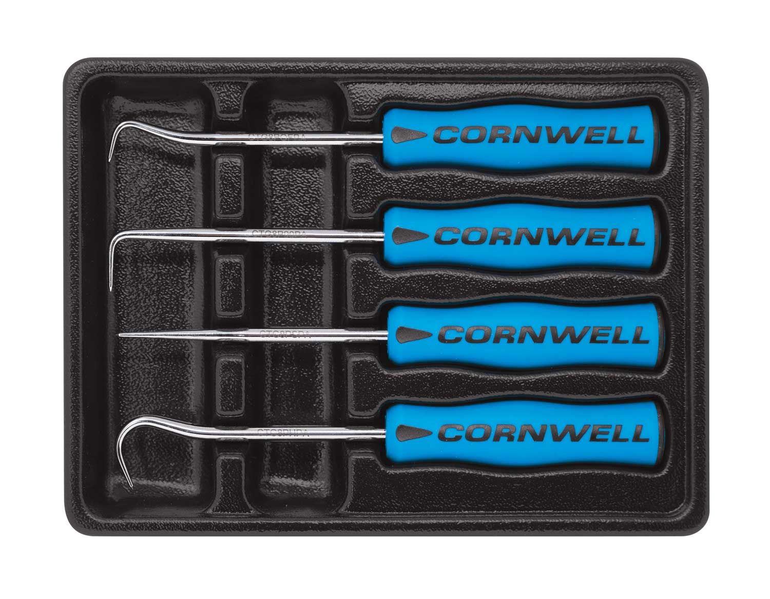 CTG4MDS - 4 Piece Medium Duty Hook and Pick Set, Blue
