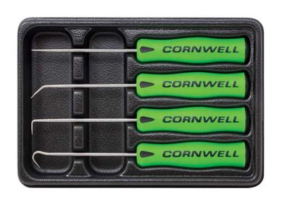 CTG84PPSGB - 4 Piece Precision Hook &amp; Pick Set, Green