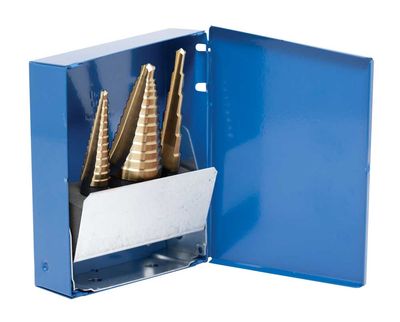 CTD3SDS - 3 Piece Step Drill Bit Set