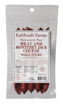 GRJ72370 - 8 oz. Monterey Jack Beef Sticks (12-Pack)