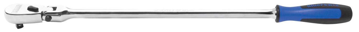 CBRLF114HA - 1/4" Drive Cornwell® bluePOWER® XL Locking Flex-Head 120-Tooth Handled Ratchet