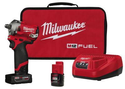MWE255522 - M12 FUEL™ 1/2” Stubby Impact Wrench Kit