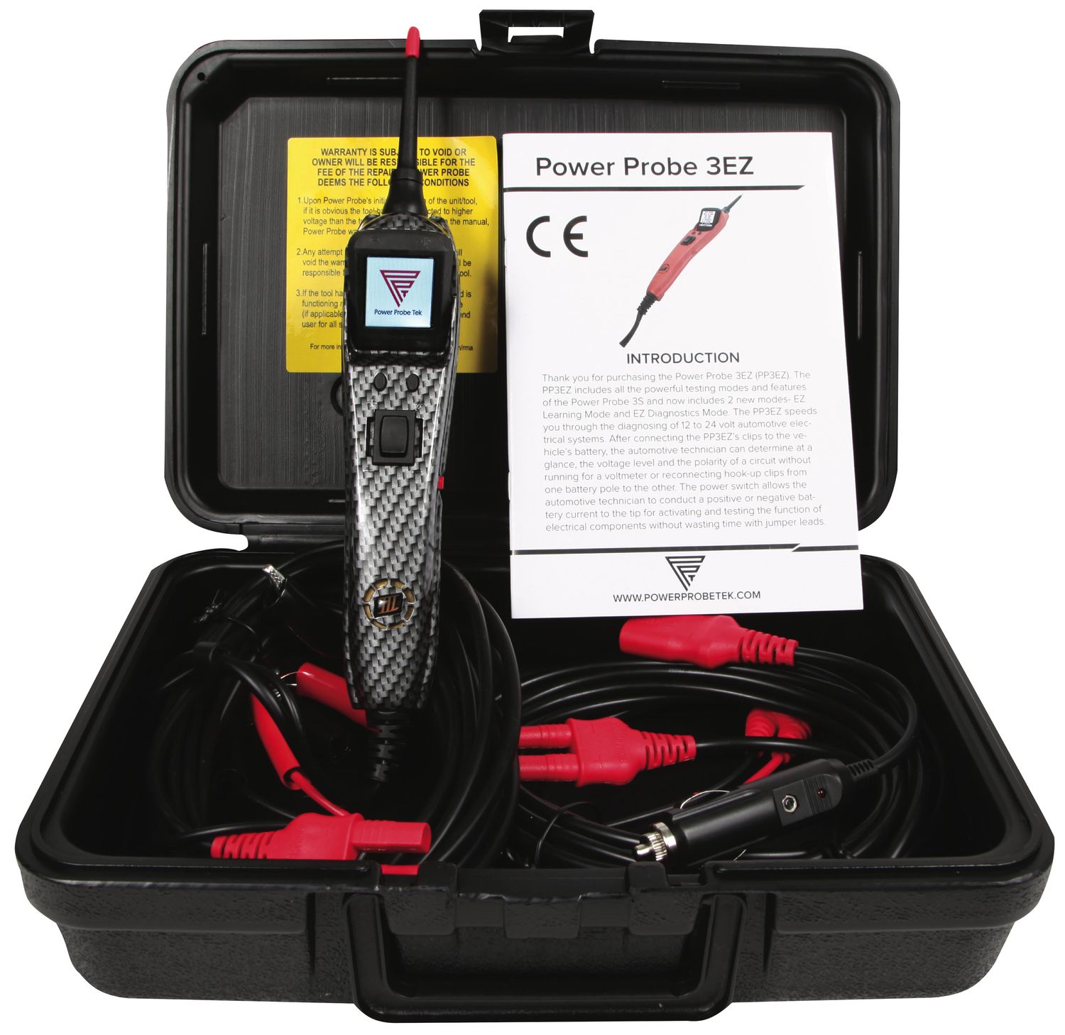 PWPP3EZCARBAS - PowerProbe® 3EZ w/ Case &amp; Accessories (Carbon Fiber)