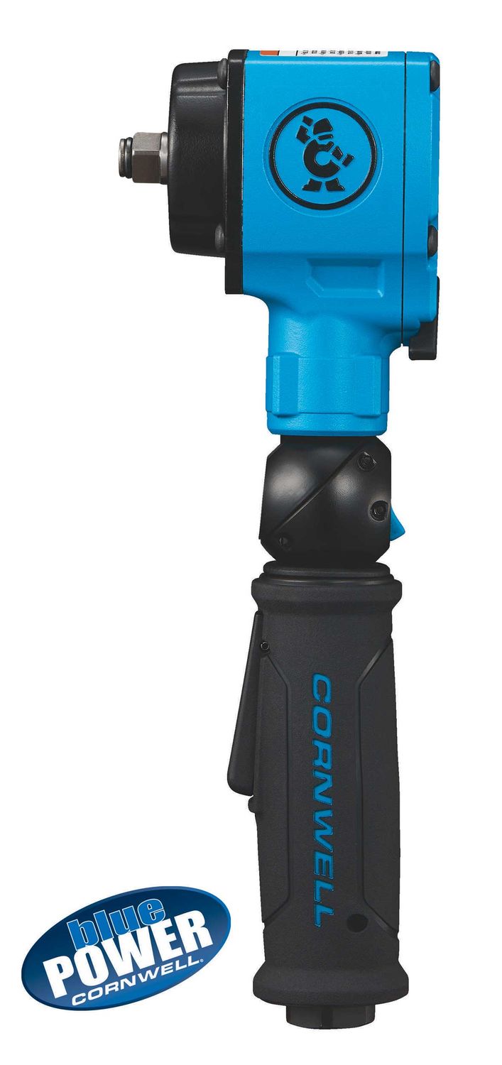 CAT4538 - 3/8" Cornwell® bluePOWER® Flex Angle Head Impact Wrench