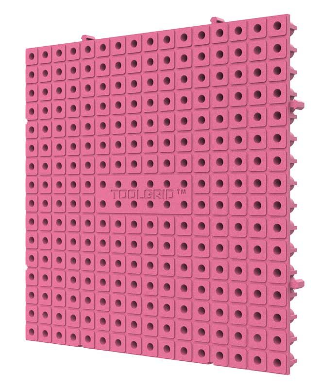 MTS52032 - Toolgrid™ 6" x 6" Modular Board, Pink (16-Piece)