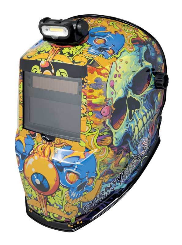 MMWWH3538L - Auto Darkening Welding Helmet with Built in Light