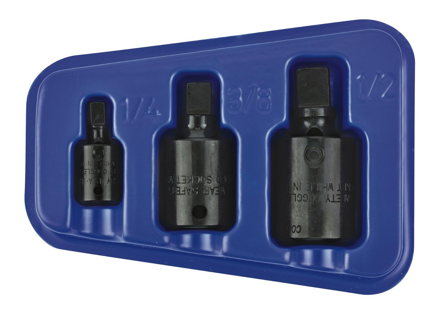 UPJ3BST - 3 Piece Power Universal Joint Set, Ball Type