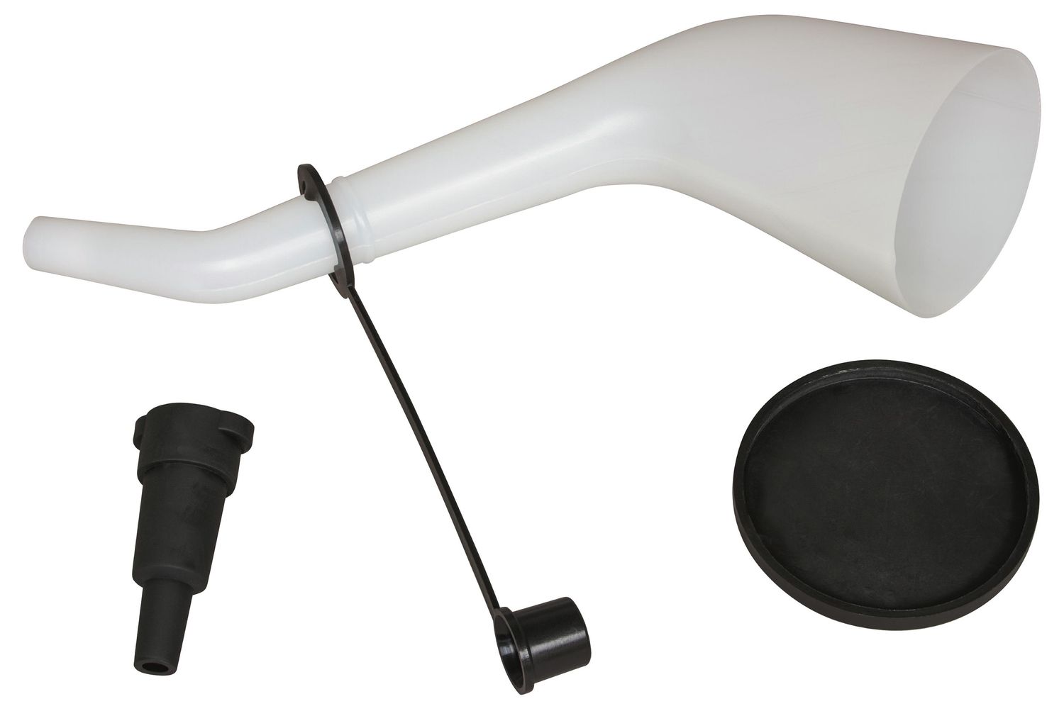 LS18232 - Right Angle Funnel with Cap &amp; Lid