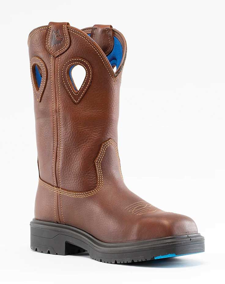 SBL813945W100BRN - Steel Blue - Blue Heeler, Wide Fit (Size 10)