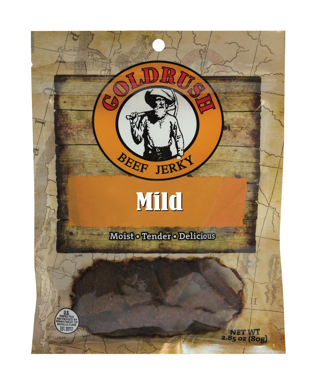 GRJ72124 - 2.85 oz. Jerky-Mild (12-Pack)