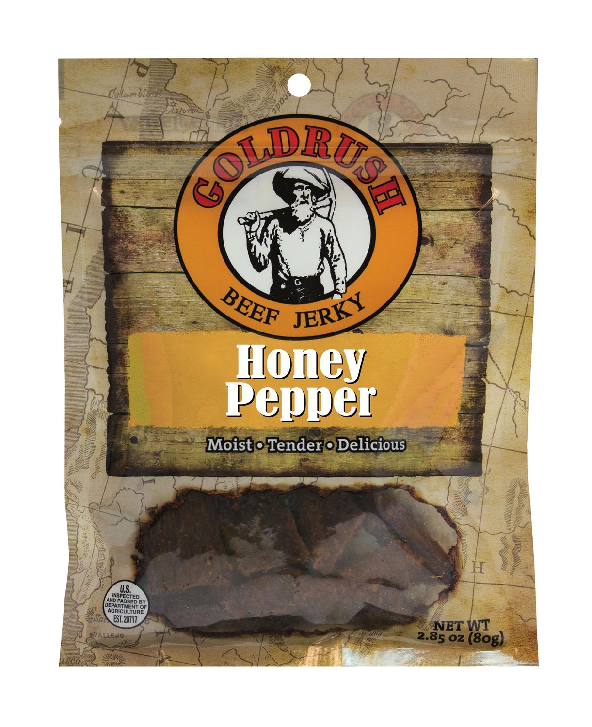 GRJ72131 - 2.85 oz. Jerky-Honey Pepper (12-Pack)