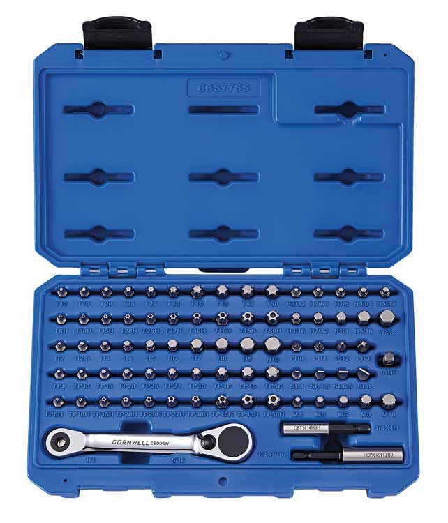 CBS77SS - 77 Piece Super Short Bit Set