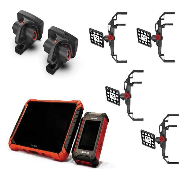 LCH702020112TF - (DSO) X613 Mobile Wheel Aligner w/ Throttle V Tablet, Full Auto Software