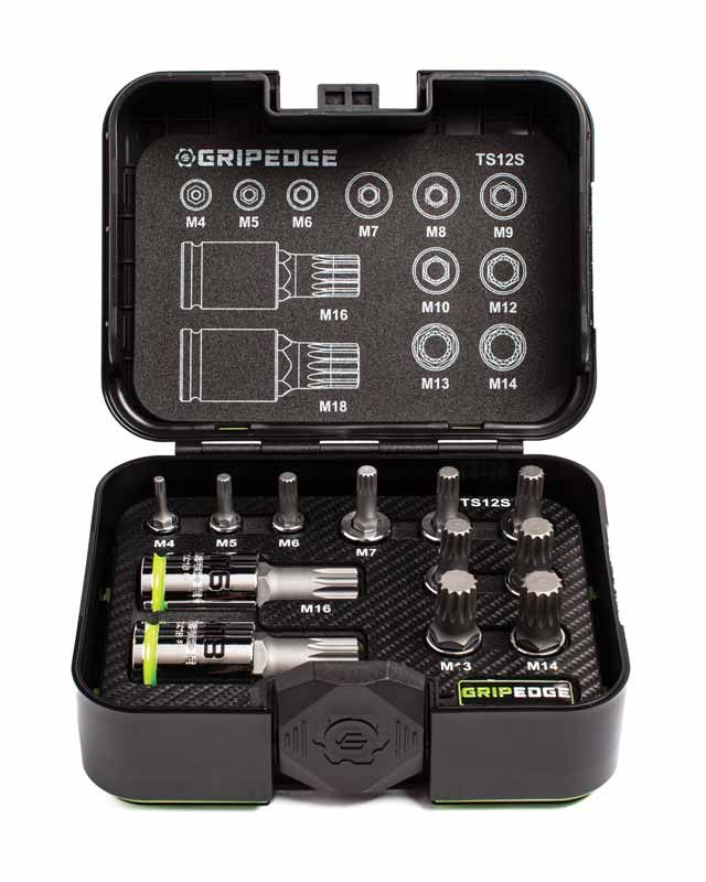 GETS12S - 12 Piece RPT Triple Square Driver Set