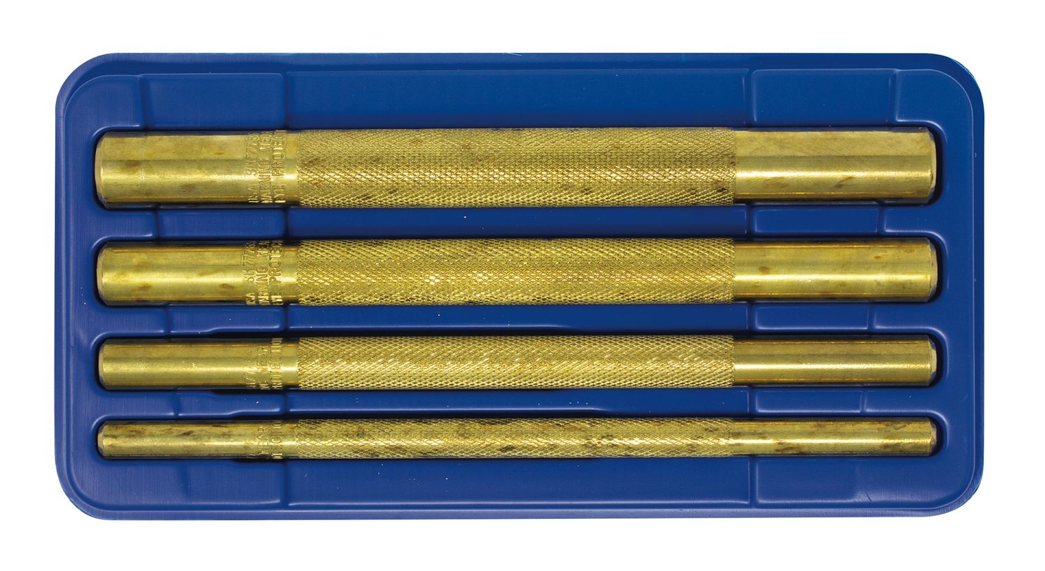 ZZBPP4S - 4 Piece Brass Punch Set