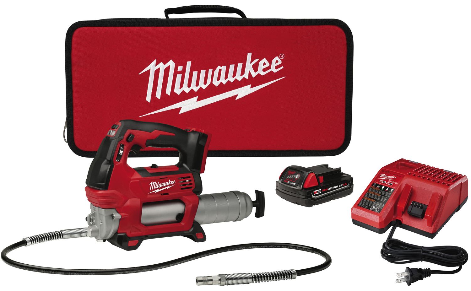 MWE264621CT - M18™ 2-Speed Grease Gun Kit