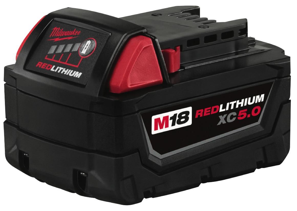 MWE48111850 - M18™ REDLITHIUM™ XC5.0 Extended Capacity Battery Pack