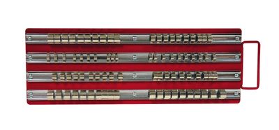 CTG444R - Multi-Drive Socket Rack Tray- Red