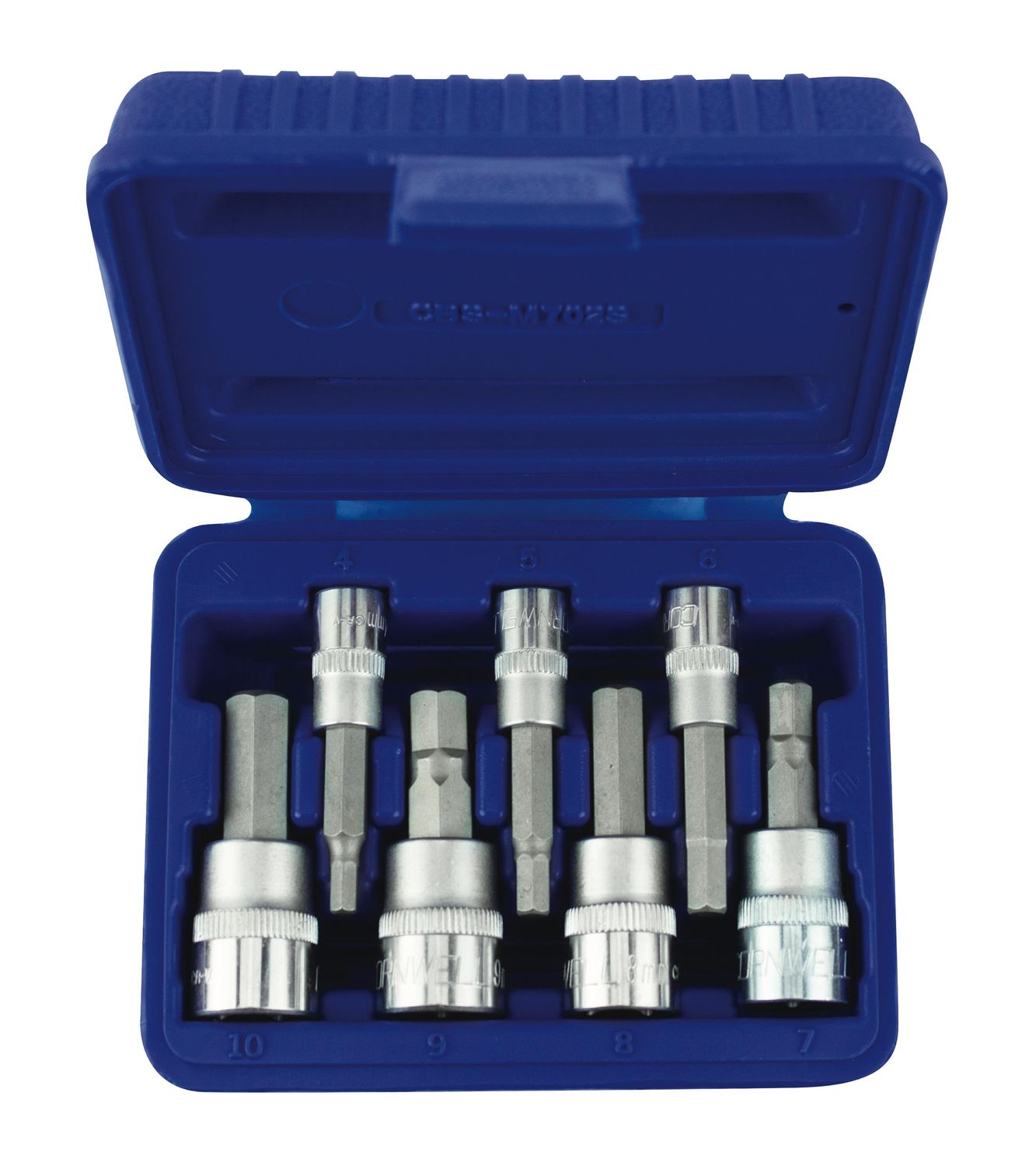 CBSM702S - 7 Piece 1/4” &amp; 3/8” Drive Metric Hex Bit Socket Set