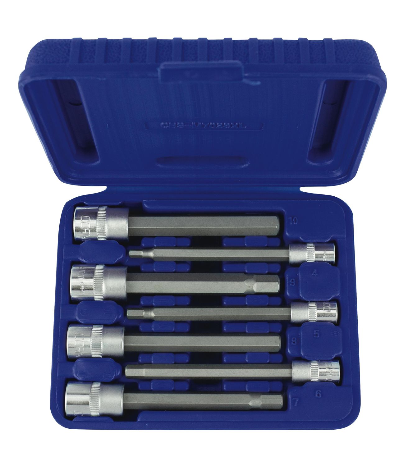 CBSM702SXL - 7 Piece 1/4” &amp; 3/8” Drive Extra Long Metric Hex Bit Socket Set
