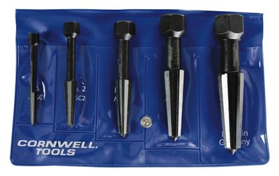 AE5SCST - 5 Piece Screw Extractor Set