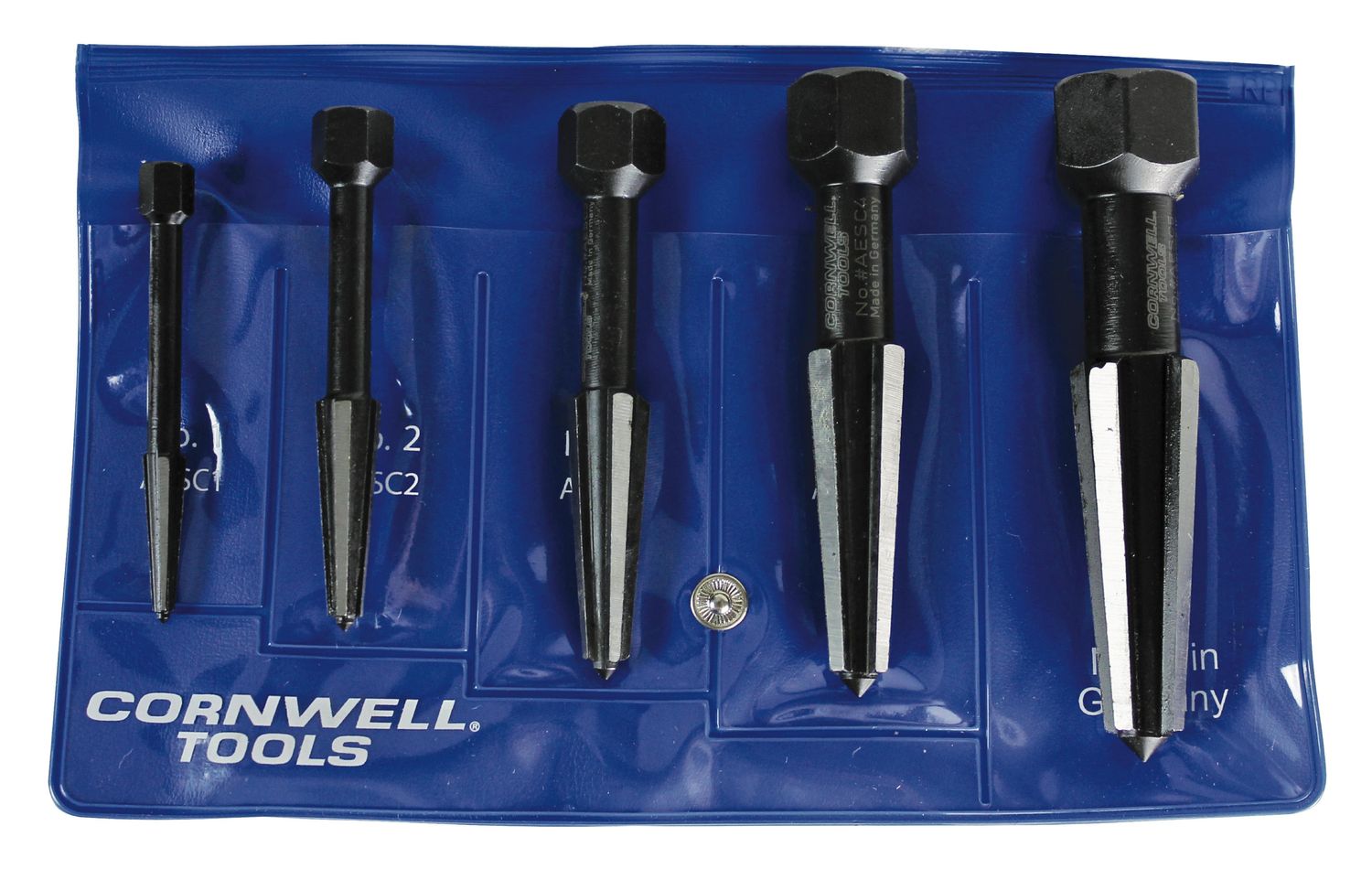 AE5SCST - 5 Piece Screw Extractor Set