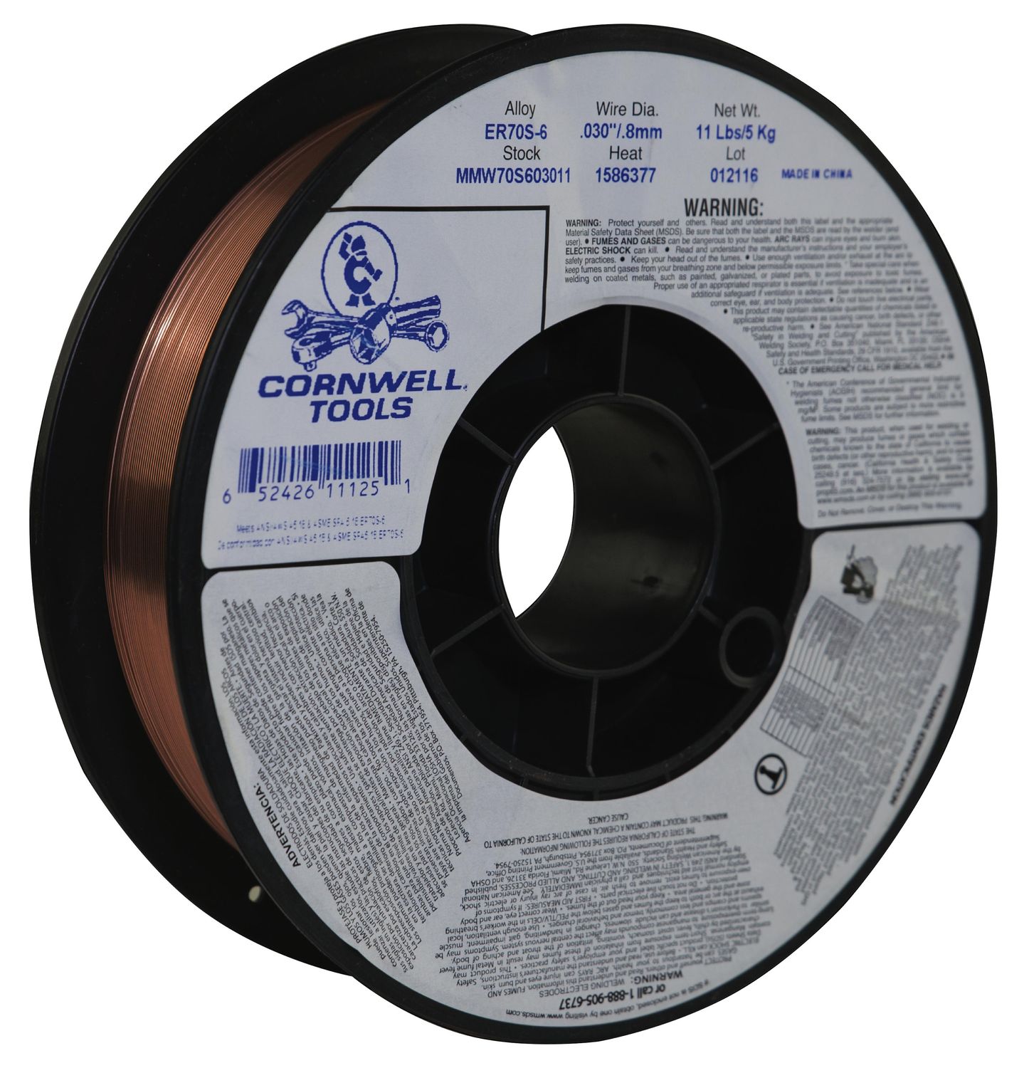 MMW70S603011 - MIG Wire 11lb. .030