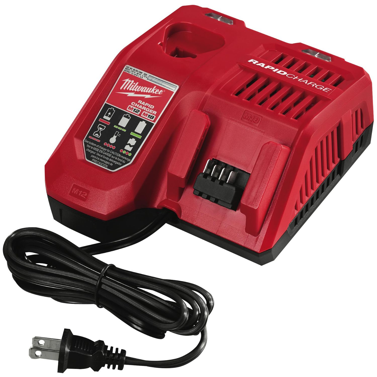 MWE48591808 - M18™ &amp; M12™ Rapid Charger