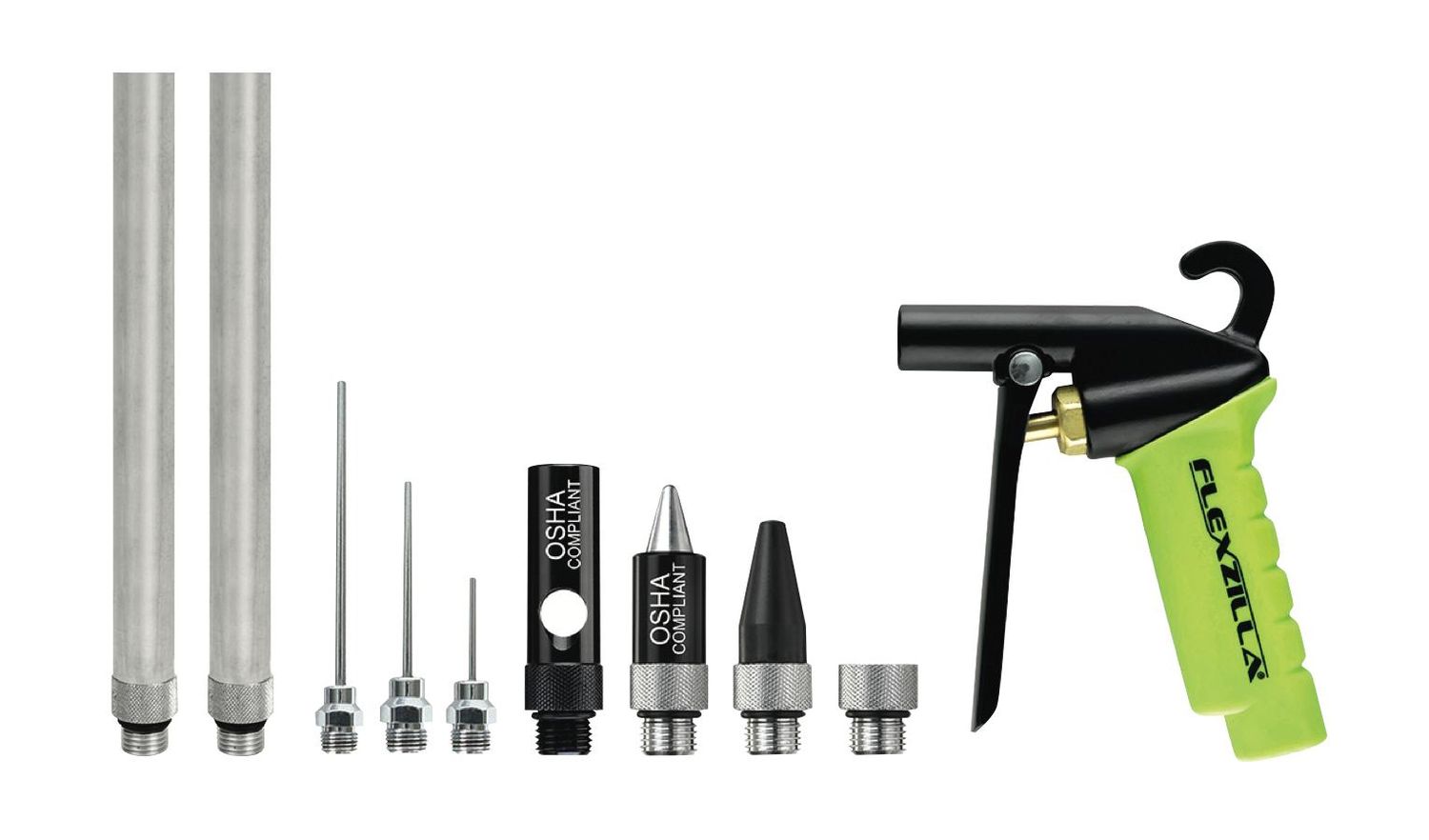 LMAG1500FZKIT - 10 Piece Flexzilla® X1™ Blow Gun Kit