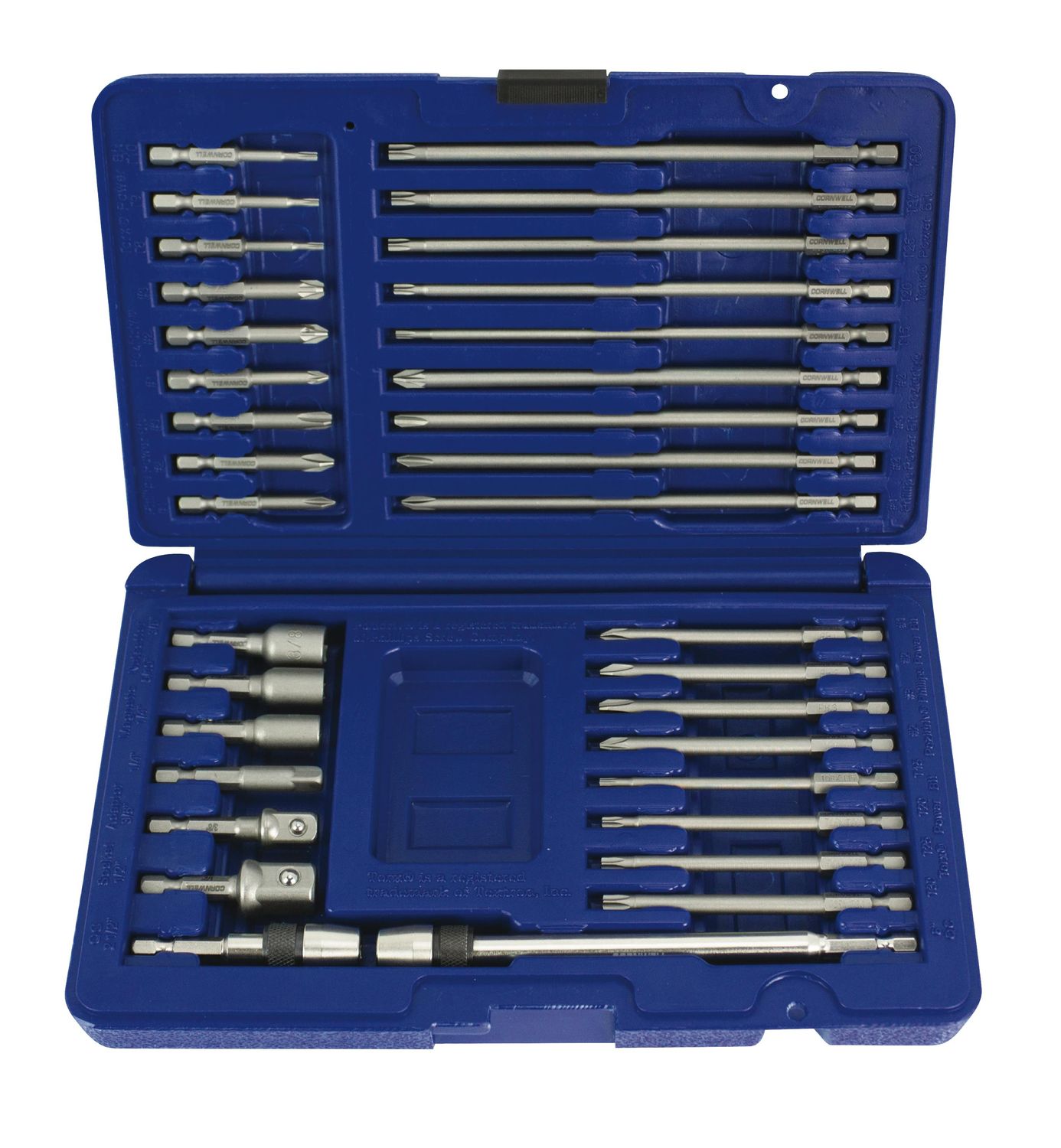 CBS34QC - 34 Piece Quick Change Bit Set
