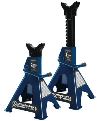 CSEVS3TBL - 3 Ton Vehicle Stands, Blue